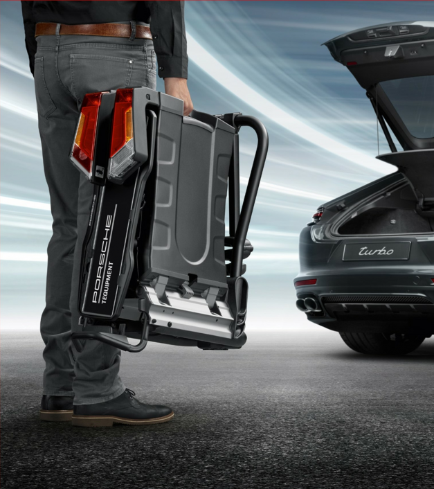 Vonóhorogra szerelhető kerékpártartó