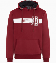 Kapucnis hajtókaros pulóver - Essential kollekció