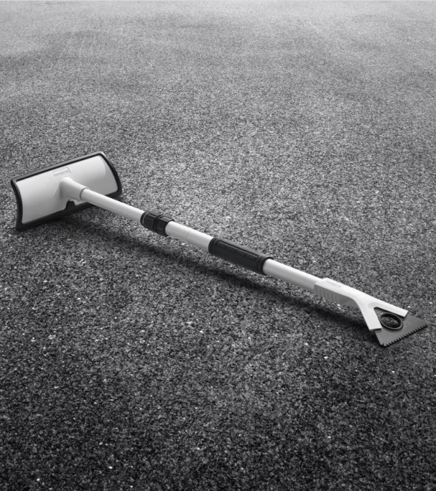 Jégkaparó teleszkópos karral