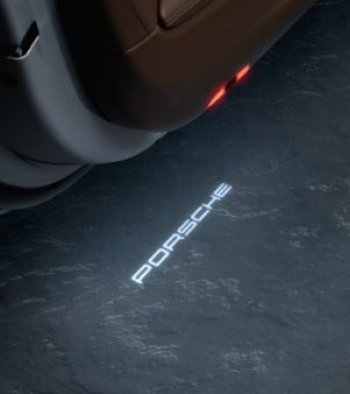 LED Kilépőfény - Porsche Logó