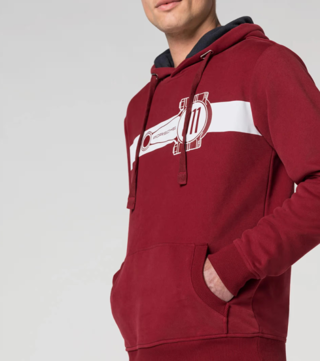 Kapucnis hajtókaros pulóver - Essential kollekció