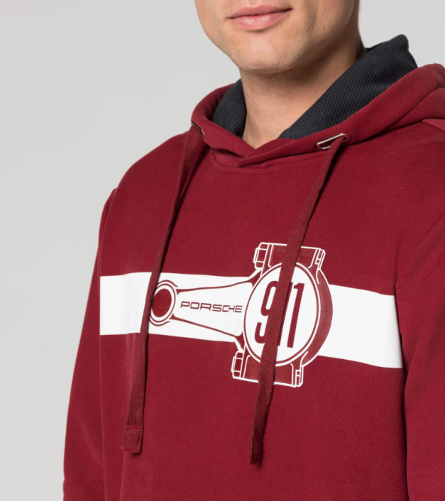 Kapucnis hajtókaros pulóver - Essential kollekció