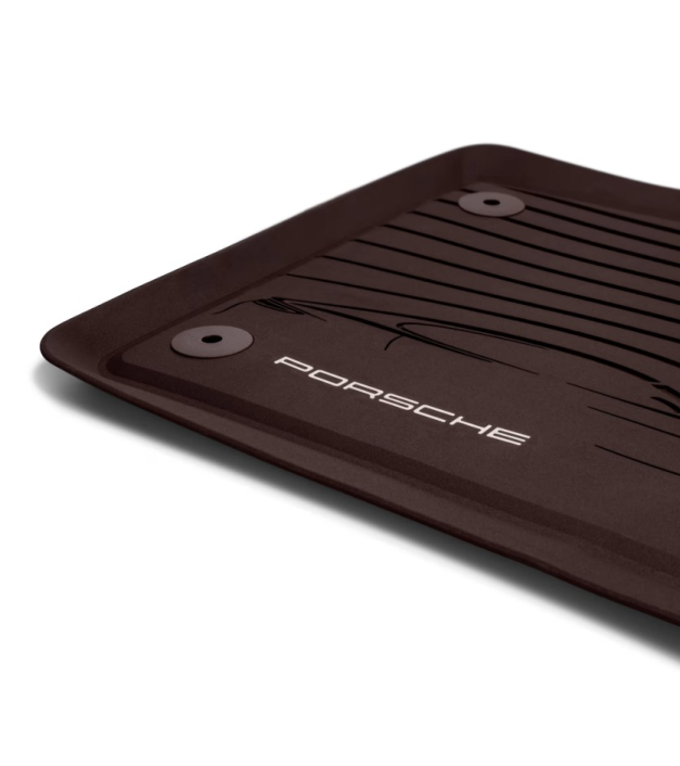 Gumiszőnyeg készlet Marsala Red Panamera G2